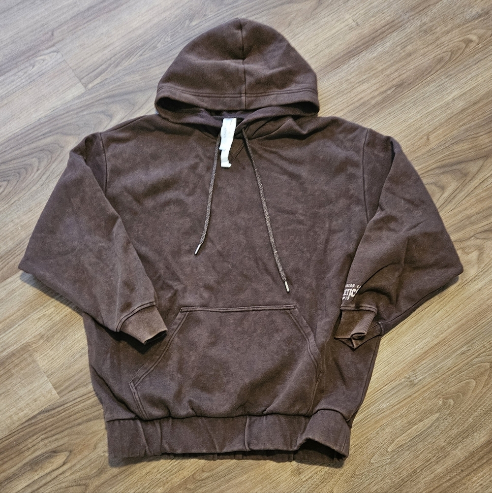 Fabletics Chocolate Brown Hoodie